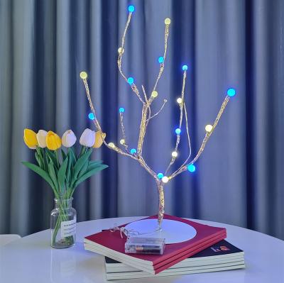 China Battery Patio Festival Festival Low Voltage Waterproof Use Electric Trees Led Outdoor Tree Christmas Tree Lights for sale