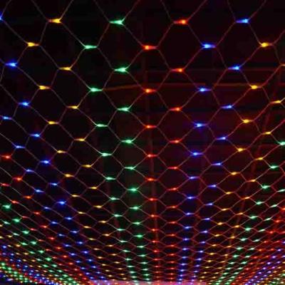 China Led Fishing Net Mesh Light String Net Light Outdoor Use Decorative Christmas Lighting For Party And Wedding for sale