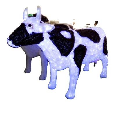 China Commercial Use Led Light 3d Animal Pattern Light Christmas Reindeer Pattern Light for sale