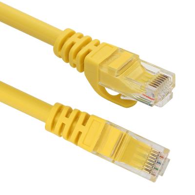 China FTTH FTTB FTTX Network VCOM Cat 6 UTP Connector RJ45 Unshielded Patch Cord Indoor Cat6 Network Cable CCA Computer Patch Cable for sale