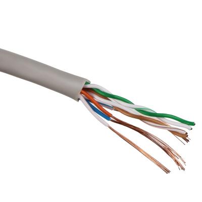 China FTTH FTTB FTTX Network VCOM Manufacture UTP Cat5e Ethernet LAN Network Cable 305m/Box for sale