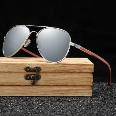 China Yvan Wholesale Unique Classic Unisex Sun Glasses Driver Glasses Metal Wood Sun Glasses Fashion Sun Glasses for sale