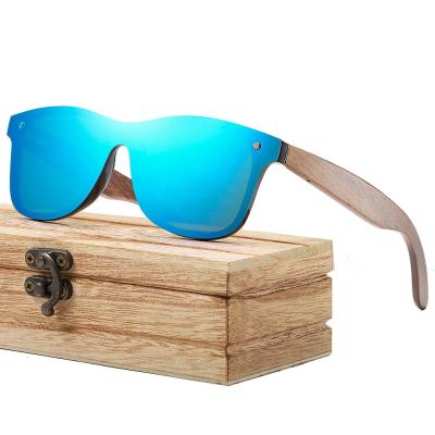 China Fashion Sunglasses Yvan China Wholesale Polarized Handmade High Quality Wooden Temple With Brand Custom Sunglasses for sale