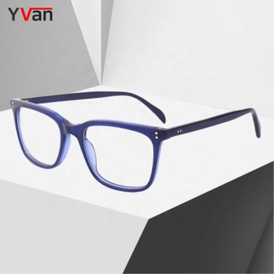 China prescription& Anti Blue Light Glasses Yvan New Stylish Blue Light Blocking Super Quality Acetate Optical Glasses Durable Frames for sale