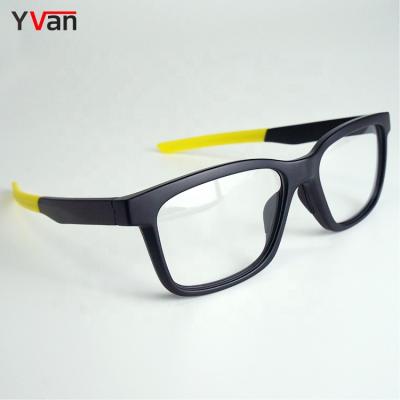 China New Sports Yvan Shenzen TR90 Sports Eyewear Men Customization Basketball Sports Glasses for sale