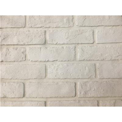 China Exterior Corner Bricks Villa Wall Brick Cladding White Veneer for sale