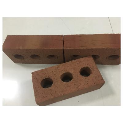 China Corner bricks wall red clay brick for sale