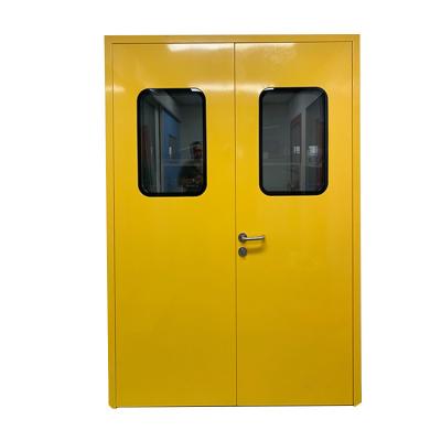 China Sound Insulation Coated Steel Door Galvanized Stainless Steel Steel Door For Project Building for sale