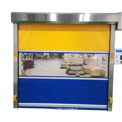 China Customized Windproof Low MOQ High Speed ​​Door PVC Quick Roll Up Door For Factory Garage for sale