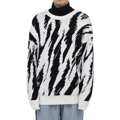 China Wholesale Customized Fashion Breathable OEM Casual Crewneck Knit Sweater Plus Size Mens Sweaters for sale