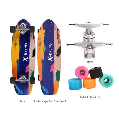 China Adult Custom High Quality Strong Lift 32 Color Optional Surf Skateboard for sale