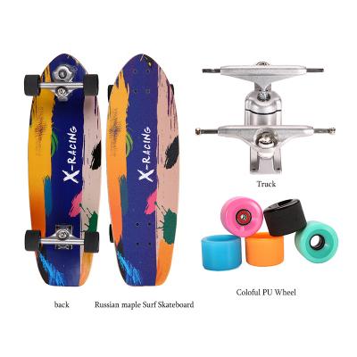 China Wholesale Adult Strong Lift 32ch Earth Surf Skate Wheel Color Optional Skateboard for sale