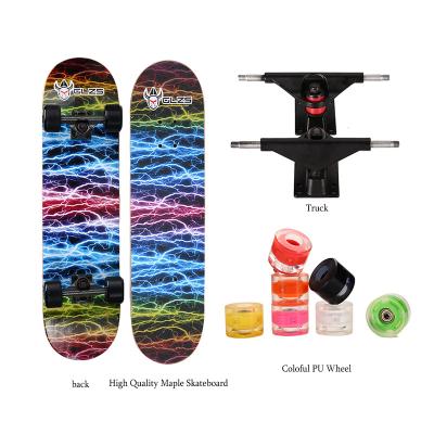 China Cheap Freestyle Kid Skate Board High Quality Maple Skateboards For Beginners for sale