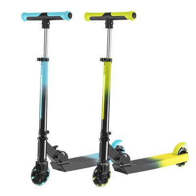 China Kick Scooters Foot Scooters Good Quality Kids Gift Fast Folding Colorful Lightweight Kick Scooter With 2 Wheels for sale