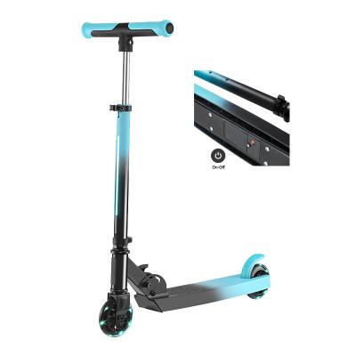 China Kick Scooters 2022 Adjustable Foot Scooters LED Light Kick Scooter For Kids Child Portable Kick Scooter for sale