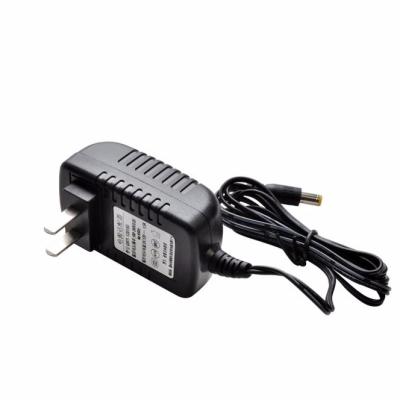 China 12W Wall Mount AC DC Adapter 12V 1A Plastic Changing Power Supply For CCTV Camera for sale