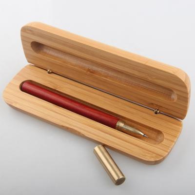 China Promotional Ink Pen Gel Pen Wooden Gift Metal Pen Business Metal Roller Pen for sale