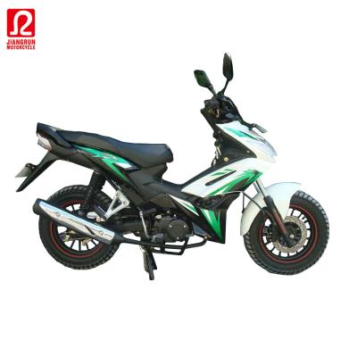 China Transport Gasoline Scooter Style Motorcycles 110cc 125cc Cub Motorcycles With Green Color for sale