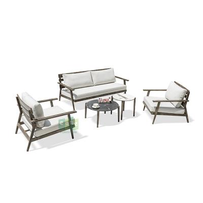 China Eco-friendly Guangdong Modern Hotel Garden Patio Outdoor Sofa Set (E3060) Furniture for sale