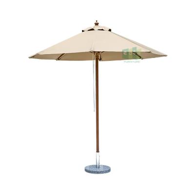 China Eco-friendly Capri Style 300cm Large Retractil Outdoor Garden Parasol (EFU3001) Restaurant Custom for sale