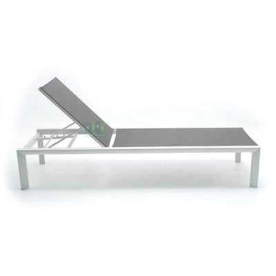 China Eco-friendly Nordic Outdoor Sun Sofa Pool Aluminum Bed Chair Furniture (EFL1003) for sale