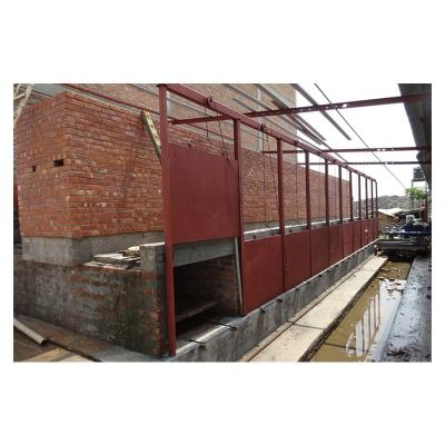 China Parallel 50m To 74m Small Tunnel Kiln Brick Making Plant Dryer  5 - 12 Sets Of Tunnels for sale