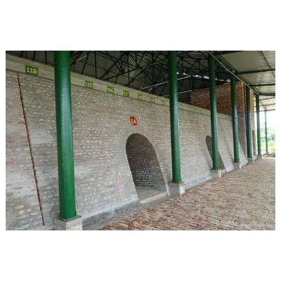 China Brick Plant Brick Tunnel Kiln 18 - 40 Chambers Hoffman Ceramic Tunnel Kiln for sale