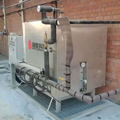 China Precise Control 1200W Brick Thermal Machine Zware oliebrander Twee 1000L transfer tanks Te koop