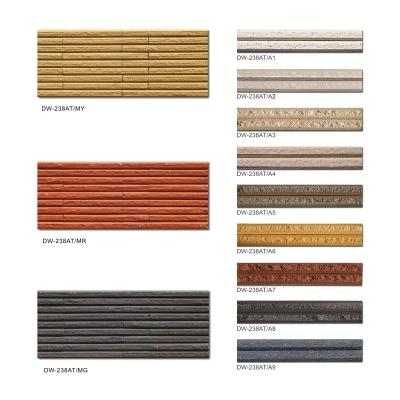 China Shape Customized Decorative Brick Cladding Line Bricks For Decorative Walls for sale