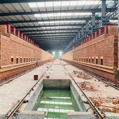 China Forno de túnel personalizado Processo de construção Display II Forno de túnel para processo de fabricação de tijolos à venda