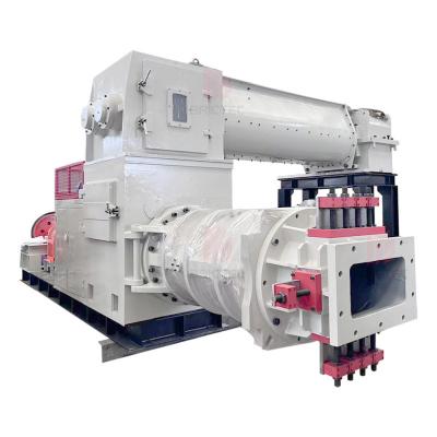 China Machines voor het maken van bakstenen met hoge perforatie VP65 Brick Extrusion Machine Vacuum Extruder Te koop