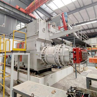 China VP75 Double Stage Vacuum Extruder with Capacity 45-80m3/m for Block Perforated Brick Wall brick for sale