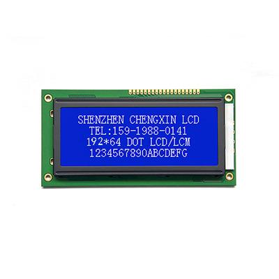 China 19264-11004A Manufacturer Wholesale lcd liquid crystal display module 19264 monochrome  lcd display module 130*65 *12.45 for sale