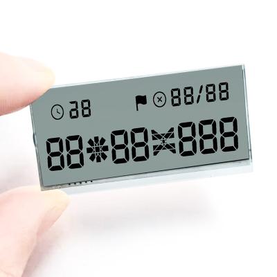 China HTN Low Price HTN long custom 7 segment lcd display module monochrome lcd display for Math tutor for sale