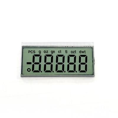 China TN Chinese Factory Price Custom segment lcd display smart scale lcd segment monochrome lcd screen for sale