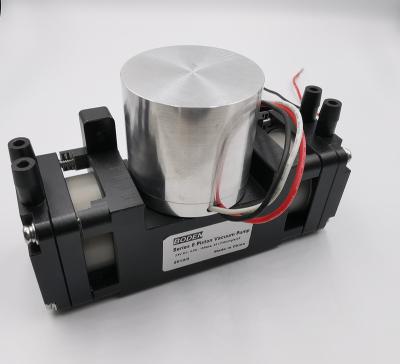 China Automotive industry factory supplyt KWL double stage oilless dc air compressor pump mini piston brush 12v 24V for sale