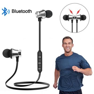 China In-Ear Neckband Earbuds 2021 Wholesale Wireless Running Headphone Neck Mount Headset 5.0 Magnetic Stereo Sports Neckband Earphones for sale