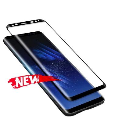 China Easy Install 3D Curved Tempered Glass Film For Samsung Galaxy S20 S21 Ultra S8 S9 Plus Safe Guard S10 Screen Protector Note 20 10 for sale