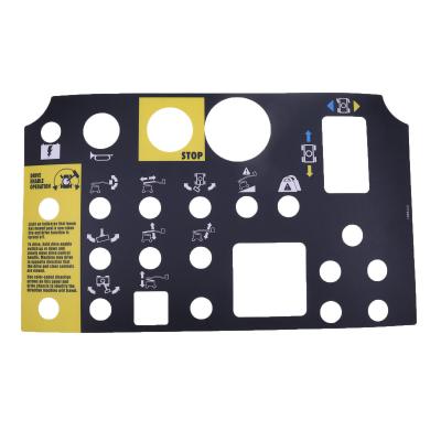 China Panel de control de la plataforma Decal 72081 72081GT para el genio Z-34 / 22 Z-34 / 22N Z-30 / 20N en venta