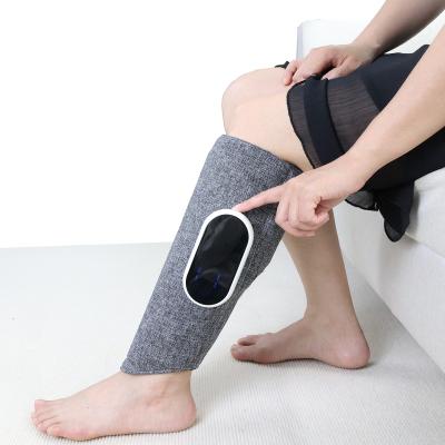 China Wide leg air heat vibration calf massager machine vibrwireless healthpal popular rechargeable compression for circulation and relaxation for sale