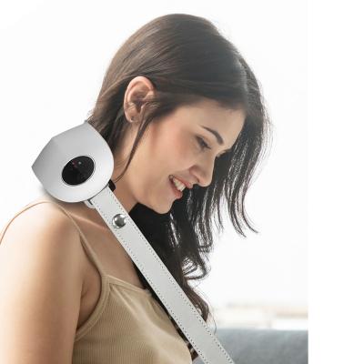 China 2022 Body Healthpal OEM Cordless Heating Heat Soothes Sore Muscles Shiatsu Neck Shoulder Massager for Neck and Back with Heat for sale