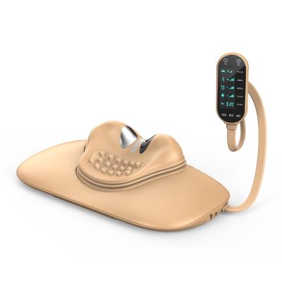 China Unique Body New Products 2022 Healthpal OEM ODM Heated Cervical Air Traction Spine Shoulder Neck Massage Instrument With EMS for sale