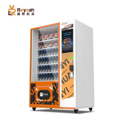 China Universal Vending Multi Payment Selection Acceptor With Touch Screen Control Panel Vending Machine For Snake Drinks for sale