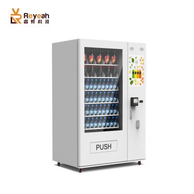 China 21.5 Inch Touch Screen Universal Selling Vending Machine Food Vending Machine Cold Healthy Healthy Drinks Vending Machines for sale