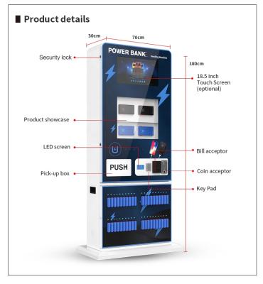 China Universal Selling High Quality Card Credit Card Vending Machines Powder Bank Vending Machine Coin Cash for sale