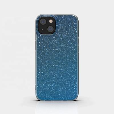 China Luxury Glitter Bling Phone Case IMD Full Shockproof Cover Device Shockproof Case For Iphone 14 for sale