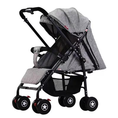 China Baby Stroller Factory Price Easy Folding Portable Wholesale Foldable Baby Stroller 2 in 1 Baby Pram for sale