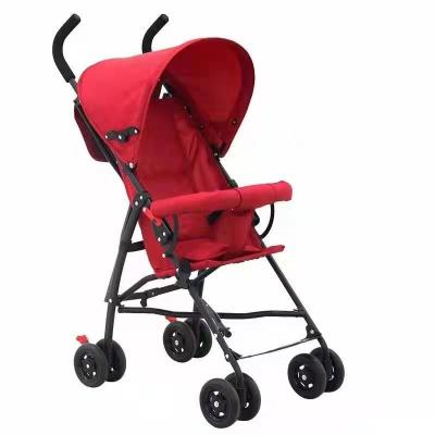 China 2022 Cheap Baby Stroller Easy Folding Light Folding Baby Stroller Factory Direct Selling Portable Baby Stroller 4 Wheels Small Stroller for sale