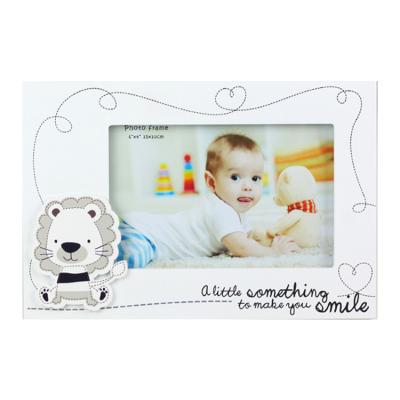 China EC-Friendly Baby Frame Jinn Home Modern 4*4 Wooden Picture Frame For Boy Frame Table Decoration for sale