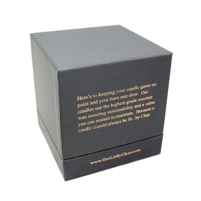 China Recyclable Custom Candle Boxes Gift Box Candle For Shipping With Logo for sale